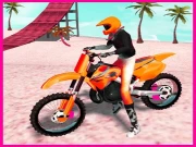 Motocross Beach Jumping Bike Stunt Game Online HTML5 Games on NaptechGames.com