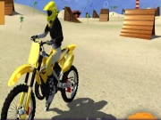 motor cycle beach stunt Online Adventure Games on NaptechGames.com