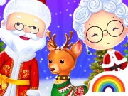 Mr And Mrs Santa Christmas Adventure Online Girls Games on NaptechGames.com