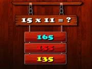 Multiplication Math Challenge Online Educational Games on NaptechGames.com