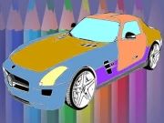 Muscle Cars Coloring Online Puzzle Games on NaptechGames.com