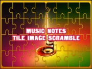 Music Notes Tile Image Scramble Online puzzles Games on NaptechGames.com
