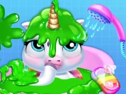 My Baby Unicorn Virtual Pony Pet Online Girls Games on NaptechGames.com