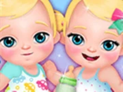 My New Baby Twins - Baby Care Game Online Girls Games on NaptechGames.com