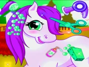 MY Unicorn Pony Pet Salon Online Hypercasual Games on NaptechGames.com