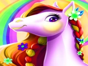 My Unicorn Rainbow Online Girls Games on NaptechGames.com