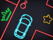 Neon Car Puzzle Online Puzzle Games on NaptechGames.com