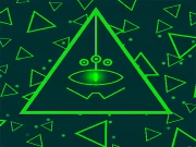 Neon Cube Escape - story pixel avoid-em-up Online Adventure Games on NaptechGames.com
