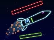 Neon Rocket Game Online Arcade Games on NaptechGames.com