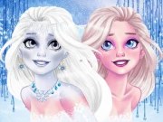 New Makeup Snow Queen Elsa Online Girls Games on NaptechGames.com