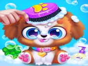 Newborn Puppy & Mommy Dog Pet Salon Doctor Daycare Online Boys Games on NaptechGames.com
