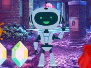 Newfangled Robot Escape Online HTML5 Games on NaptechGames.com