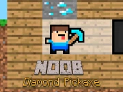 Noob Diamond Pickaxe Online Arcade Games on NaptechGames.com