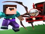 Noob VS. Spider Train Online Casual Games on NaptechGames.com
