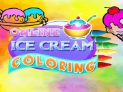 Online Ice Cream Coloring Online Art Games on NaptechGames.com