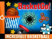 Orange Ball: BasketGo Puzzle Online Puzzle Games on NaptechGames.com