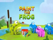 Paint the Frog Online arcade Games on NaptechGames.com