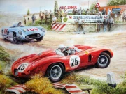 Painting Vintage Cars Jigsaw Puzzle Online Puzzle Games on NaptechGames.com