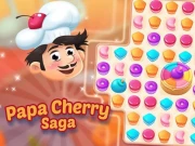 Papa Cherry Blast Saga Online Puzzle Games on NaptechGames.com
