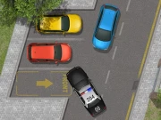 Park The Police Car Online Racing Games on NaptechGames.com