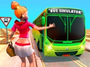 Passenger Bus Taxi Driving Simulator Online Adventure Games on NaptechGames.com