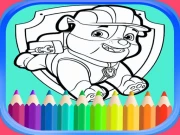 PAW Patrol Coloring Book for Puppy patrol for kids Online Girls Games on NaptechGames.com
