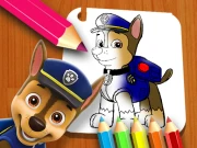 PAW Patrol Coloring Book html5 Online Puzzle Games on NaptechGames.com
