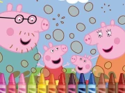 Peppa Pig Coloring Online Arcade Games on NaptechGames.com