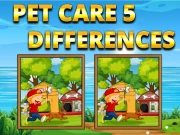 Pet Care 5 Differences Online Puzzle Games on NaptechGames.com