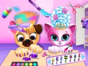 Pet Haircut Beauty Salon Online Girls Games on NaptechGames.com