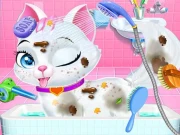 Pet Vet Care Wash Feed Animals - Animal Doctor Fun Online Adventure Games on NaptechGames.com