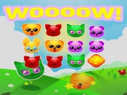 Pets Of Funny World Online Match-3 Games on NaptechGames.com