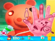 Piggy Hand Doctor Fun Games for Girls Online Online Puzzle Games on NaptechGames.com