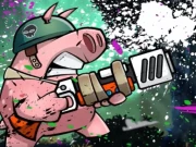 Piggy soldier super adventure Online Arcade Games on NaptechGames.com
