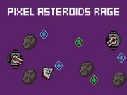 Pixel Asteroids Rage Online arcade Games on NaptechGames.com