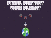Pixel Protect Your Planet Online arcade Games on NaptechGames.com