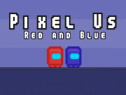 Pixel Us Red and Blue Online Arcade Games on NaptechGames.com
