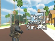 Pixel Zombie Survival Online arcade Games on NaptechGames.com