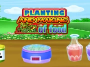 Planting And Making of Food Online Cooking Games on NaptechGames.com