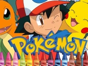 Pokemon Coloring Online Arcade Games on NaptechGames.com