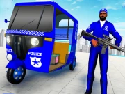 Police Auto Rickshaw Taxi Game Online HTML5 Games on NaptechGames.com