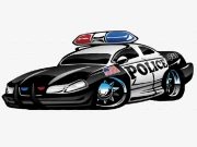 Police Cars Memory Online Puzzle Games on NaptechGames.com