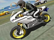 Police Motorbike Traffic Rider Online Adventure Games on NaptechGames.com