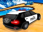 Police Prado Car Stunt Ramp Car Racing Game 3D Online Racing Games on NaptechGames.com