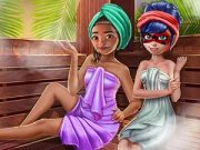 Polynesian Exotic Sauna Online Dress-up Games on NaptechGames.com