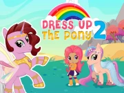 Pony Dress Up 2 Online Girls Games on NaptechGames.com