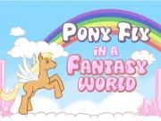 Pony fly in a fantasy world Online Girls Games on NaptechGames.com
