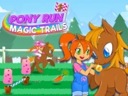 Pony Run : Magic Trails Online Hypercasual Games on NaptechGames.com