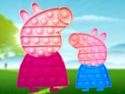 Pop It Pig Jigsaw Online Puzzle Games on NaptechGames.com
