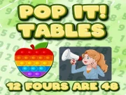 Pop It! Tables Online Puzzle Games on NaptechGames.com